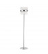 Lysander 8 Light G9 Floor Lamp Polished Nickel Clear-4