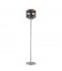 Lysander 8 Light G9 Floor Lamp Polished Nickel Smoke-6