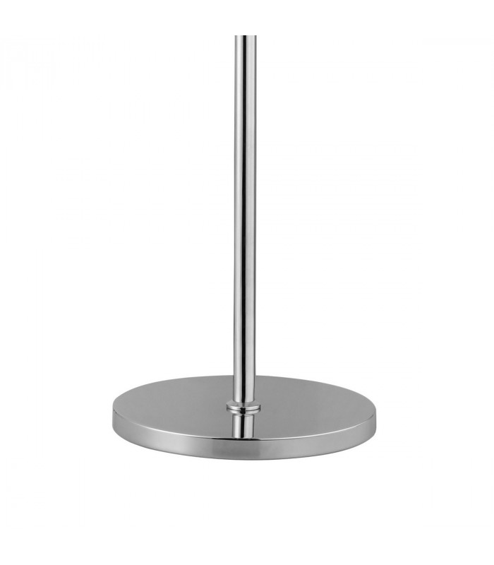 Lysander 8 Light G9 Floor Lamp Polished Nickel Smoke-7