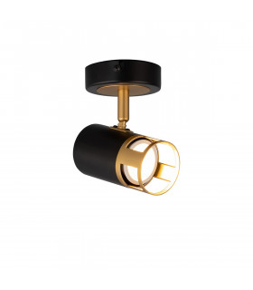 Phelps SpotFitting GU10 Black Painted Gold-1