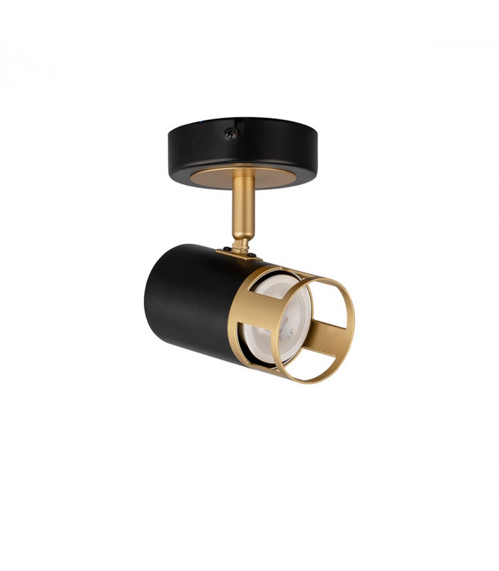 Phelps SpotFitting GU10 Black Painted Gold-4
