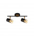 Phelps 2 Light Linear Bar SpotFitting GU10 Black Painted Gold-1