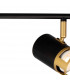Phelps 4 Light Linear Bar SpotFitting GU10 Black Painted Gold-7