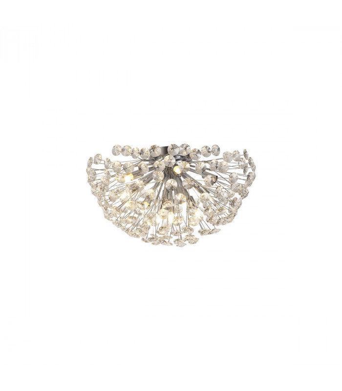 Salisbury Ceiling Lamp 50cm 11 Light G9 Polished Chrome Crystal-1