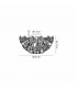 Salisbury Ceiling Lamp 50cm 11 Light G9 Polished Chrome Crystal-2