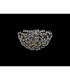 Salisbury Ceiling Lamp 50cm 11 Light G9 Polished Chrome Crystal-8