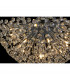 Salisbury Ceiling Lamp 50cm 11 Light G9 Polished Chrome Crystal-9