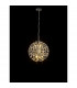 Salisbury Ceiling Pendant 40cm Sphere 9 Light G9 Polished Chrome Crystal-3