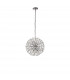 Salisbury Ceiling Pendant 40cm Sphere 9 Light G9 Polished Chrome Crystal-4