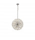 Salisbury Ceiling Pendant 50cm Sphere 12 Light G9 Polished Chrome Crystal-1