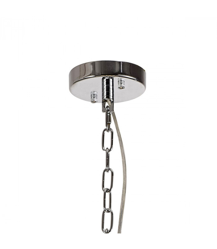 Salisbury Ceiling Pendant 50cm Sphere 12 Light G9 Polished Chrome Crystal-5
