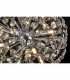 Salisbury Ceiling Pendant 50cm Sphere 12 Light G9 Polished Chrome Crystal-10
