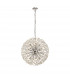 Salisbury Ceiling Pendant 60cm Sphere 16 Light G9 Polished Chrome Crystal-1