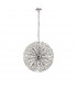 Salisbury Ceiling Pendant 60cm Sphere 16 Light G9 Polished Chrome Crystal-4