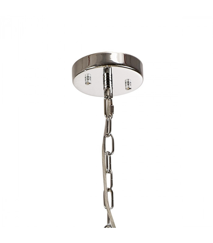 Salisbury Ceiling Pendant 60cm Sphere 16 Light G9 Polished Chrome Crystal-5