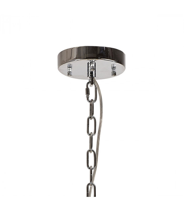 Salisbury Ceiling Pendant 80cm Sphere 24 Light G9 Polished Chrome Crystal-5