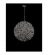 Salisbury Ceiling Pendant 80cm Sphere 24 Light G9 Polished Chrome Crystal-9