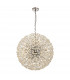 Salisbury Ceiling Pendant 1m Sphere 48 Light G9 Polished Chrome Crystal-1