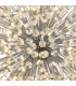 Salisbury Ceiling Pendant 1m Sphere 48 Light G9 Polished Chrome Crystal-7