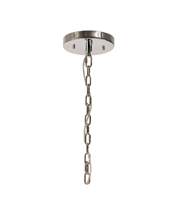 Salisbury Ceiling Pendant 1.2m Sphere 64 Light G9 Polished Chrome Crystal-5