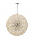 Salisbury Ceiling Pendant 1.5m Sphere 84 Light G9 Polished Chrome Crystal-1