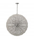 Salisbury Ceiling Pendant 1.5m Sphere 84 Light G9 Polished Chrome Crystal-4