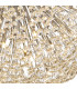 Salisbury Ceiling Pendant 1.5m Sphere 84 Light G9 Polished Chrome Crystal-8
