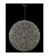 Salisbury Ceiling Pendant 1.5m Sphere 84 Light G9 Polished Chrome Crystal-9