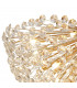 Salisbury Ceiling Lamp 80cm 21 Light G9 French Gold Crystal-5