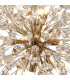 Salisbury Ceiling Pendant 40cm Sphere 9 Light G9 French Gold Crystal-7