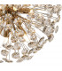 Salisbury Ceiling Pendant 40cm Sphere 9 Light G9 French Gold Crystal-8