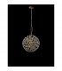 Salisbury Ceiling Pendant 40cm Sphere 9 Light G9 French Gold Crystal-10