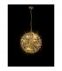 Salisbury Ceiling Pendant 50cm Sphere 12 Light G9 French Gold Crystal-3