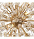 Salisbury Ceiling Pendant 50cm Sphere 12 Light G9 French Gold Crystal-7