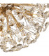 Salisbury Ceiling Pendant 50cm Sphere 12 Light G9 French Gold Crystal-8