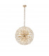 Salisbury Ceiling Pendant 60cm Sphere 16 Light G9 French Gold Crystal-1