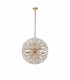 Salisbury Ceiling Pendant 60cm Sphere 16 Light G9 French Gold Crystal-4
