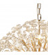 Salisbury Ceiling Pendant 60cm Sphere 16 Light G9 French Gold Crystal-6