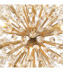 Salisbury Ceiling Pendant 60cm Sphere 16 Light G9 French Gold Crystal-7