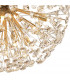 Salisbury Ceiling Pendant 60cm Sphere 16 Light G9 French Gold Crystal-8