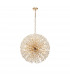Salisbury Ceiling Pendant 80cm Sphere 24 Light G9 French Gold Crystal-1