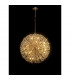 Salisbury Ceiling Pendant 80cm Sphere 24 Light G9 French Gold Crystal-3