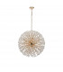 Salisbury Ceiling Pendant 80cm Sphere 24 Light G9 French Gold Crystal-4