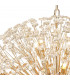 Salisbury Ceiling Pendant 80cm Sphere 24 Light G9 French Gold Crystal-6