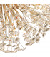 Salisbury Ceiling Pendant 80cm Sphere 24 Light G9 French Gold Crystal-8