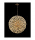 Salisbury Ceiling Pendant 1m Sphere 48 Light G9 French Gold Crystal-9