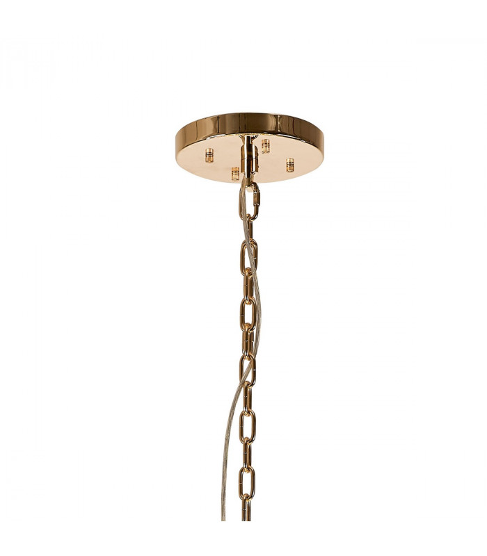 Salisbury Ceiling Pendant 1.2m Sphere 64 Light G9 French Gold Crystal-5