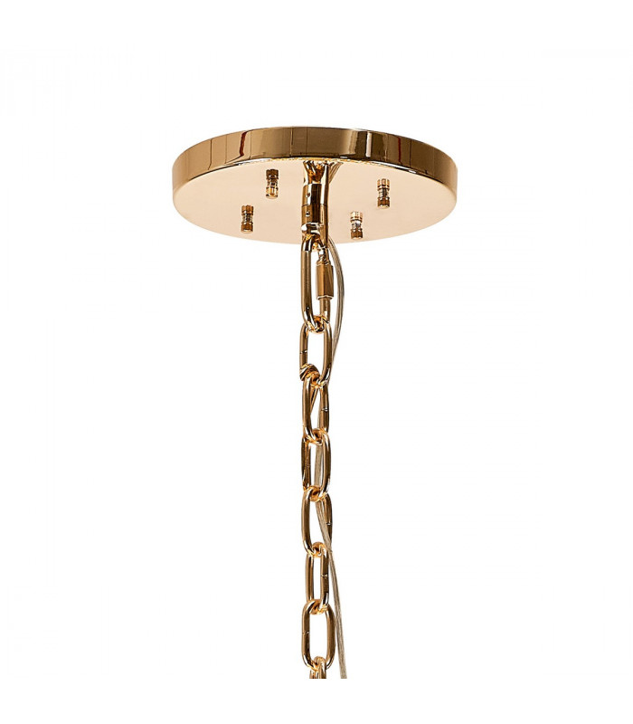 Salisbury Ceiling Pendant 1.5m Sphere 84 Light G9 French Gold Crystal-5