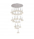 Salisbury 24 Light G9 5m Round Multiple Ceiling Pendant With Polished Chrome And Crystal Shade-1