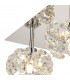 Salisbury Square 4 Light G9 40cm Flush Light With Polished Chrome Square And Crystal Shade-8
